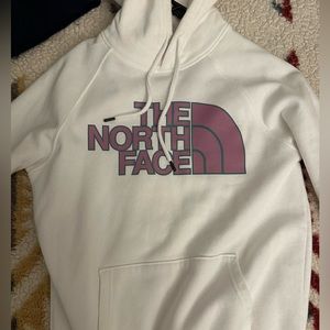 Northface women’s white hoodie
